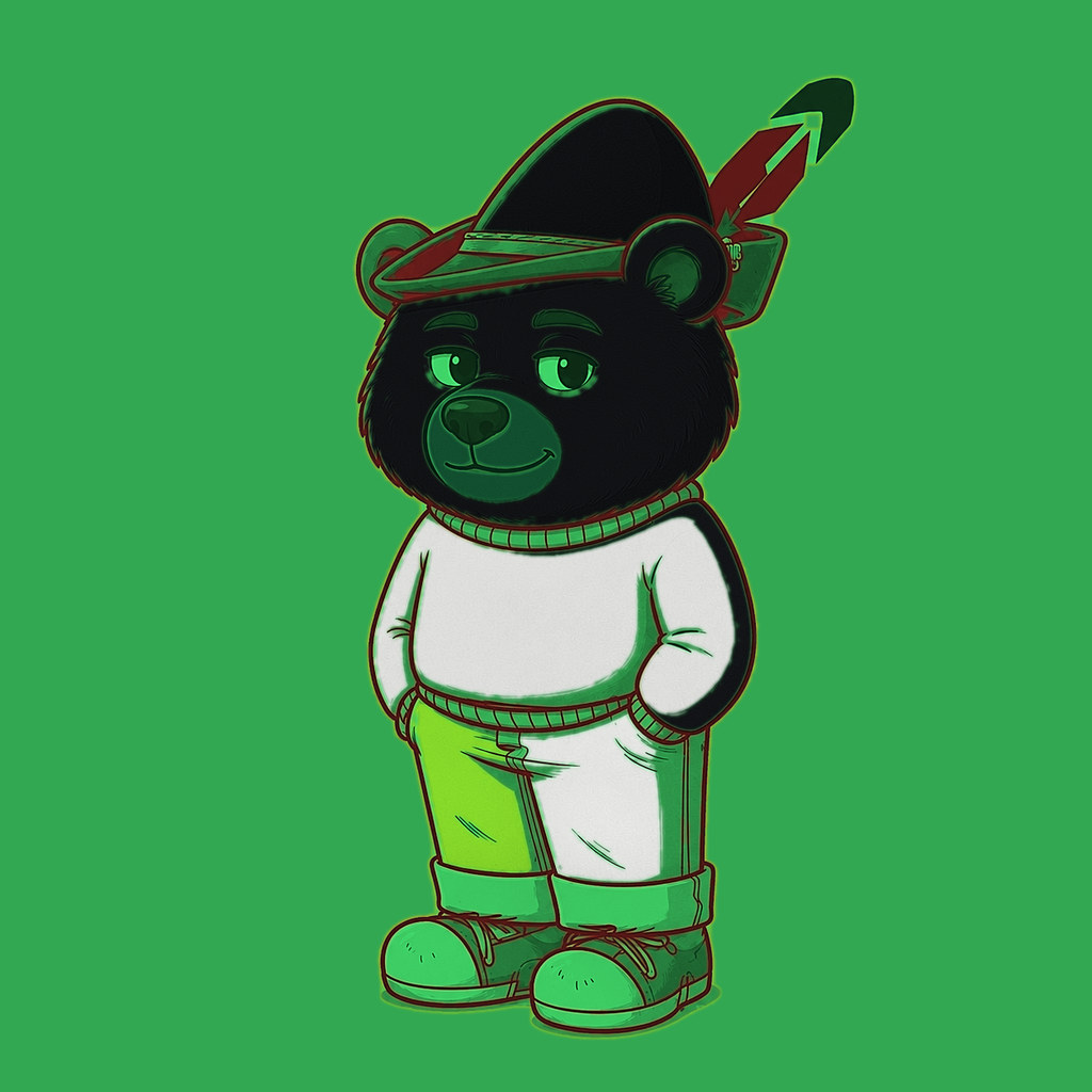 Green Flock collection artwork