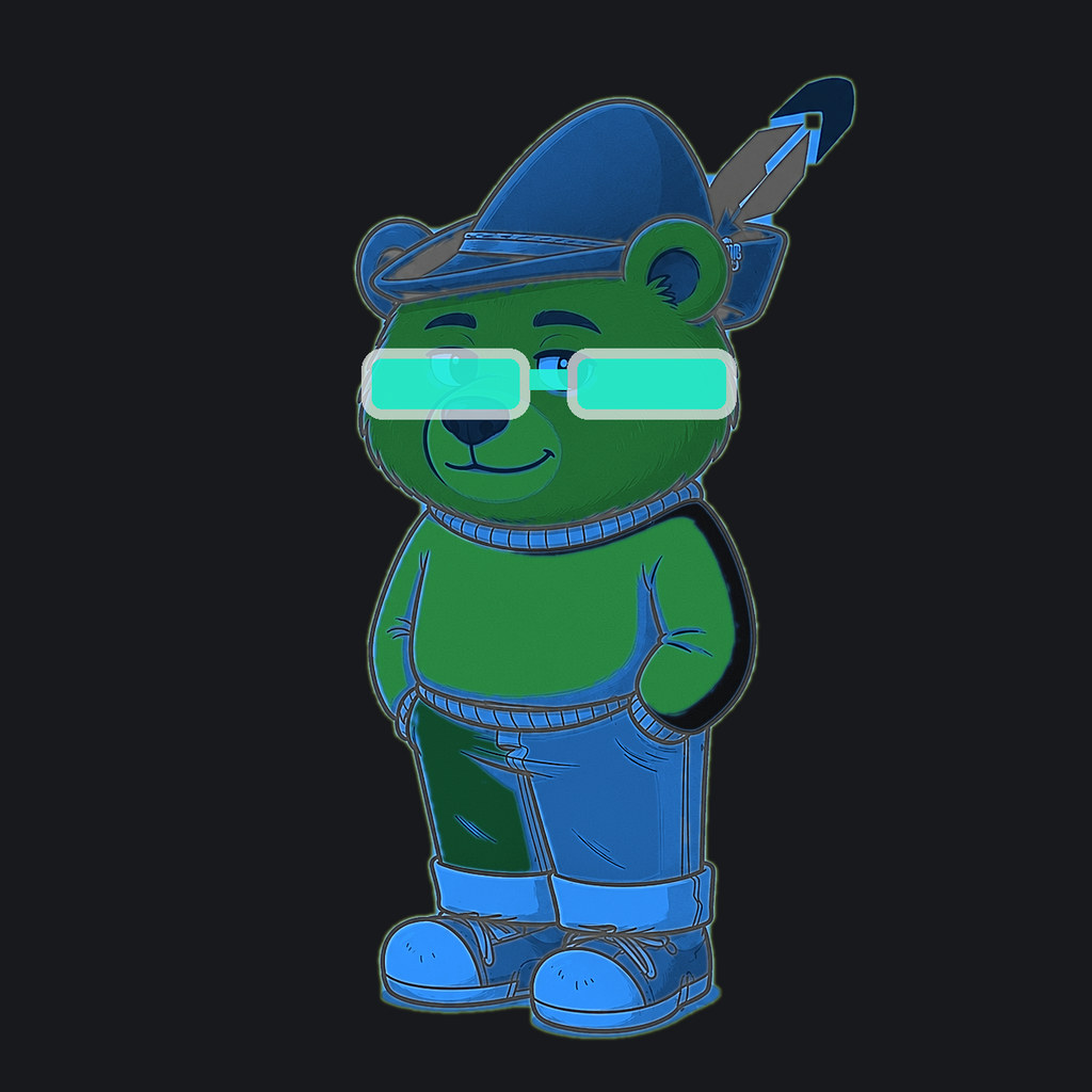 Green Flock collection artwork