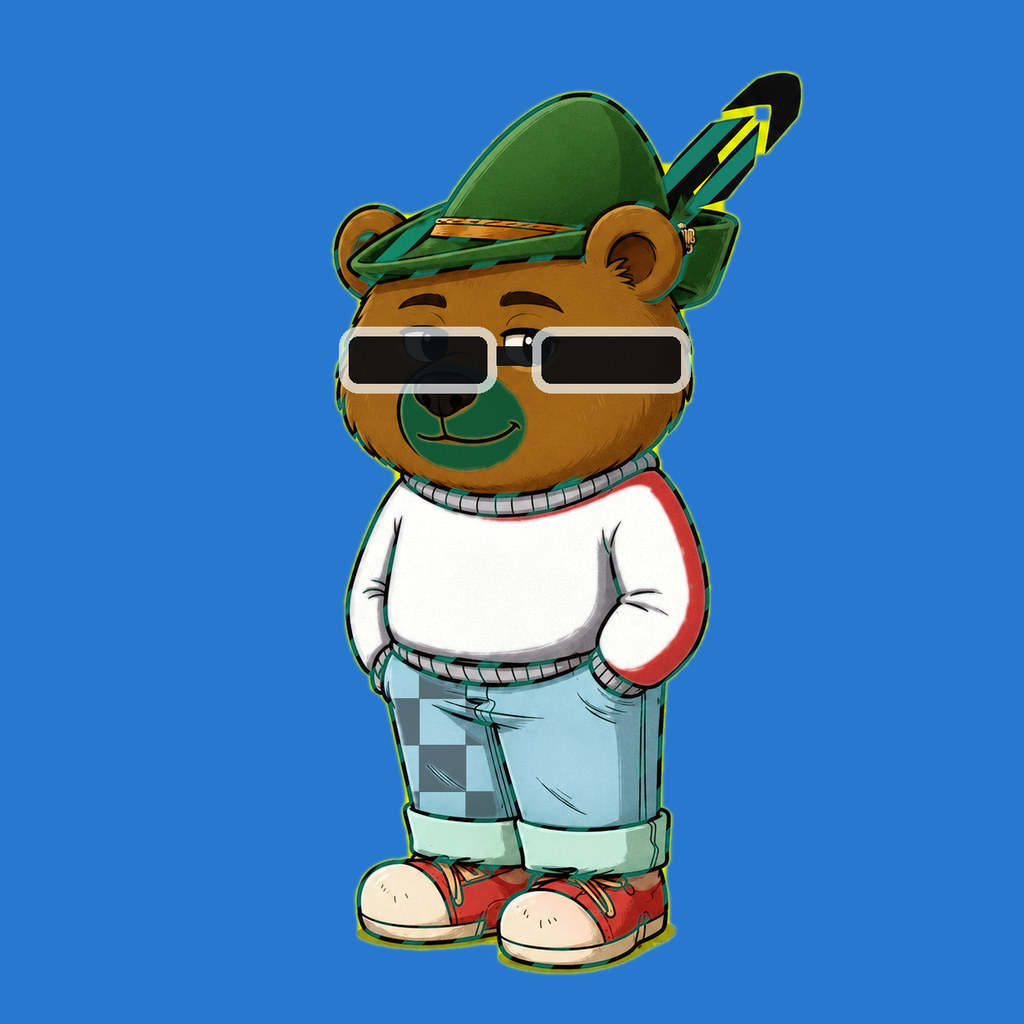 Green Flock collection artwork